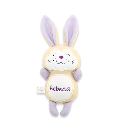 Jucarii personalizate bebelusi - Jucarii personalizate iepuras Rebeca