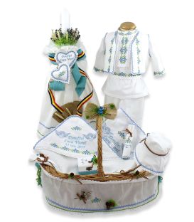 Trusouri botez traditionale - Trusou botez traditional băieți complet Viorel