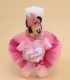 Lumanare botez cu nume modele Minnie Mouse