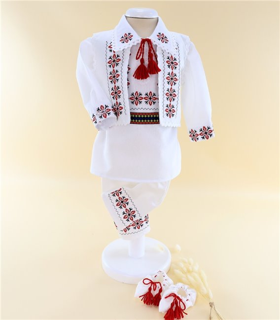 Trusou traditional stelute - costumas botez baieti